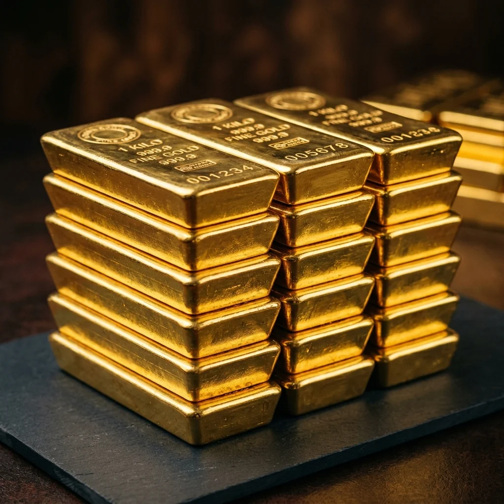 Lingotes de oro de inversión oficiales