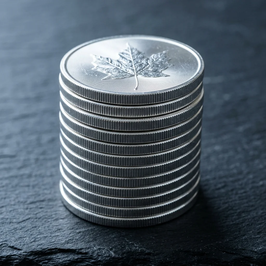 Monedas de plata fina de inversión